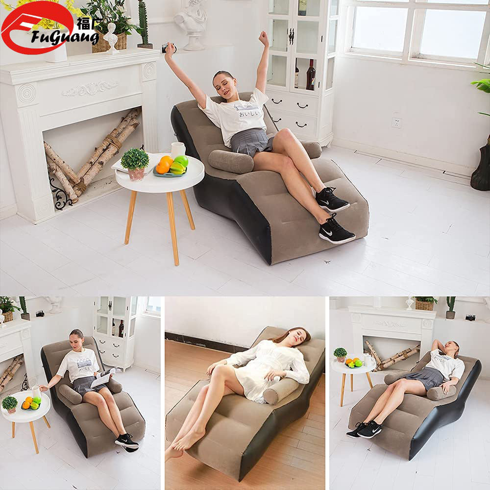 Ultimate Camping Luxury Sofa Air inflatable Auto Easy Ultra Portable & Inflatable Free Chargeable Super Pump
