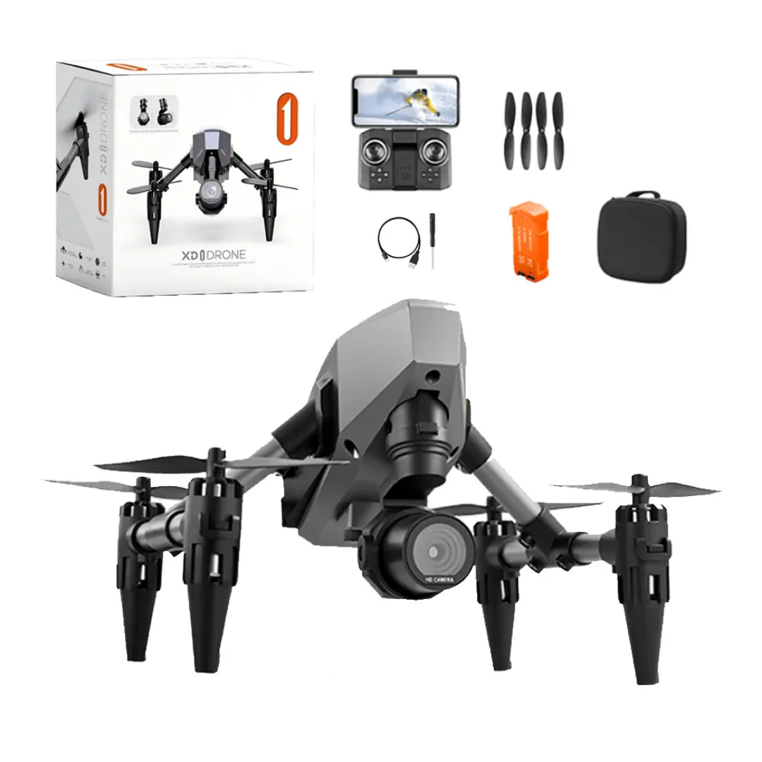 XD-1 Mini Drone 4K HD Camera Anti Drop Remote Control Aerial Photography Dual Camera for Outdoor And Indoor Aerial