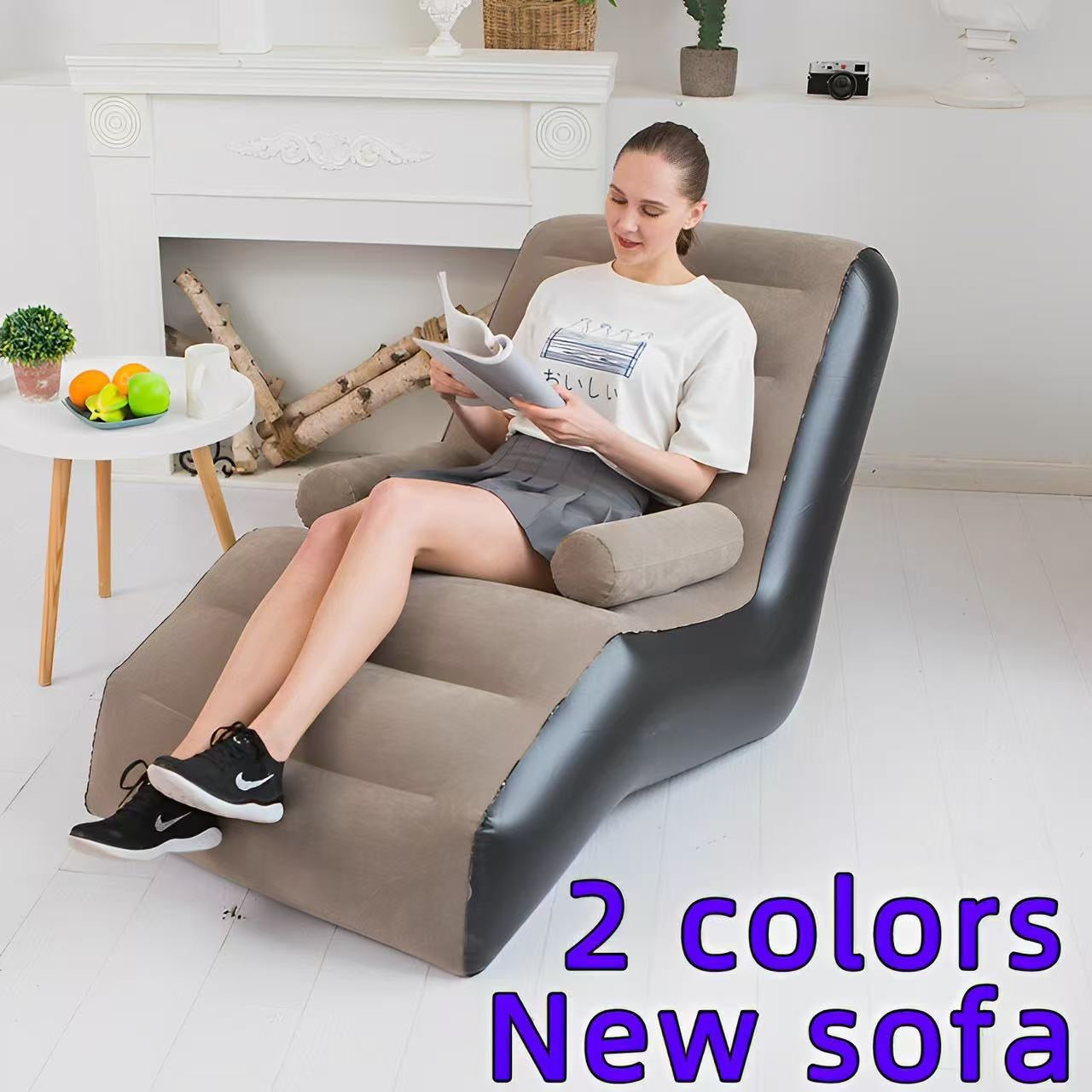 Ultimate Camping Luxury Sofa Air inflatable Auto Easy Ultra Portable & Inflatable Free Chargeable Super Pump