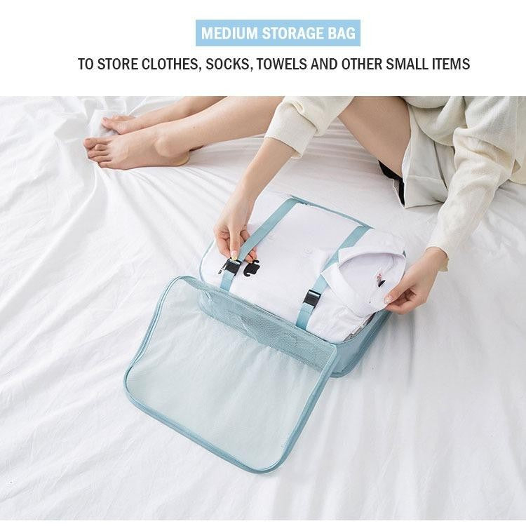 Travel Pro Organizer 7 Pieces Set Portable Luggage Travel Bags Camping Trekking or Travel Premium Set don’t settle it’s extraordinary