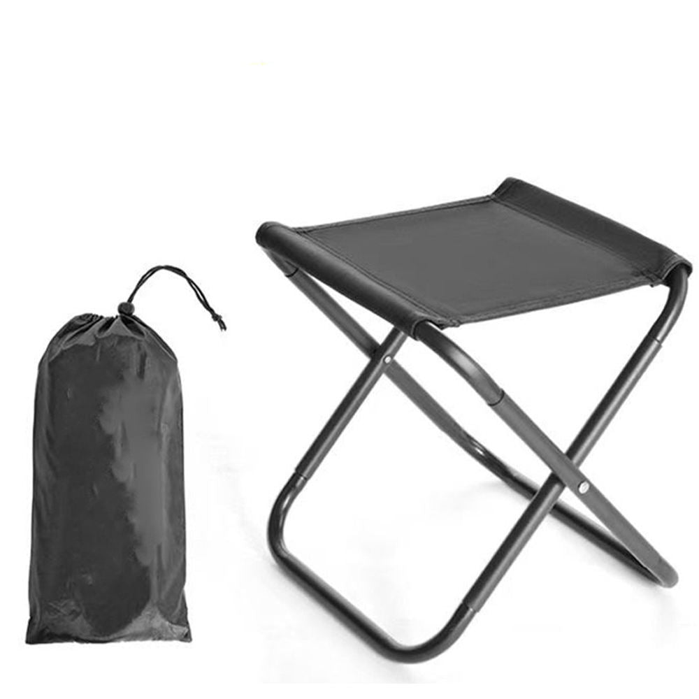 Pocket Chair Double Foldable Outdoor Stool Seat Hiking Chair Ultra Light Weight Portable Small Size Picnic Fishing Folding Pocket Chair