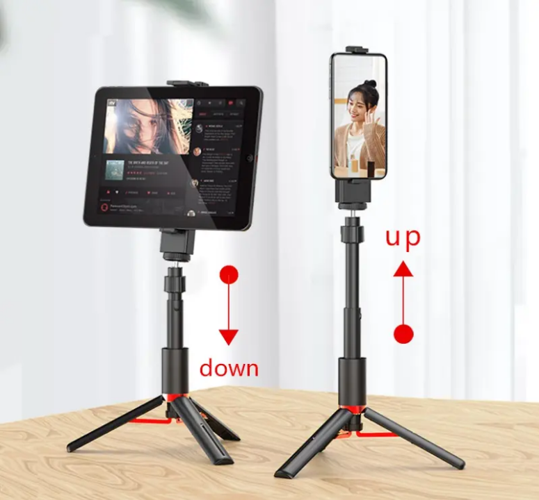 High Quality Extendable And Portable Desktop Tripod For Cell Phone Tablet Camera Stand Mini Tripod