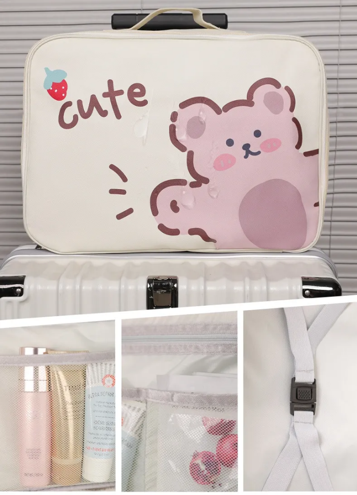 Portable Large Travel Organizer Bag High Quality Durable Cosmetics Storage Bag Wholesale Fashion Waterproof Handbag For Picnic Trekking Camping And Outdoor