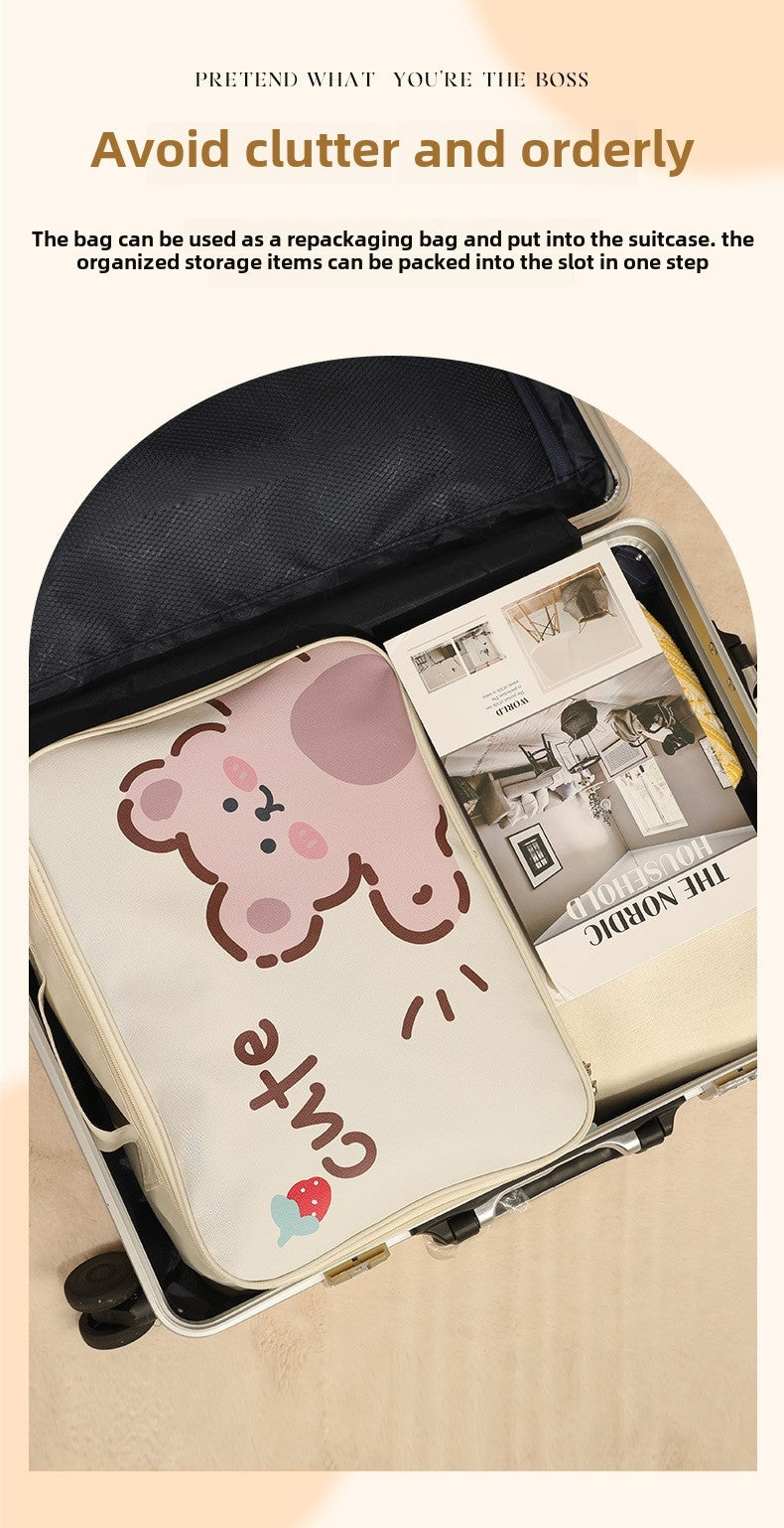 Portable Large Travel Organizer Bag High Quality Durable Cosmetics Storage Bag Wholesale Fashion Waterproof Handbag For Picnic Trekking Camping And Outdoor
