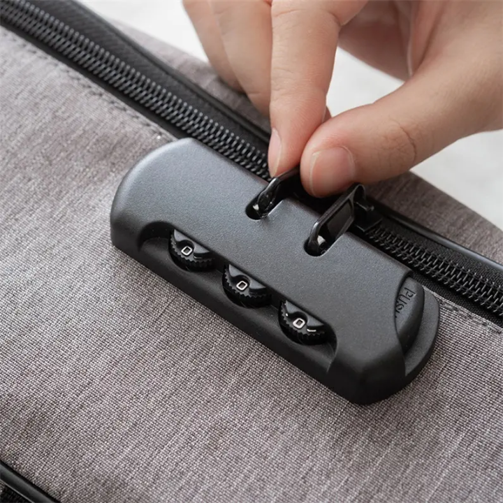 5-Layer Waterproof Document Organizer – Zipper Lock File Bag, Dust-Proof Travel Wallet with Handle for Camping & International Trips