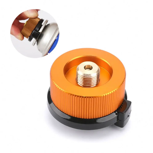 Regulator - Extra Camping Stove Gas Cartridge Adaptor Card-type Stove Self-locking Conversion Head For Outdoor Picnic Camping Trekking Gas Stove Camping Stove & Accessories