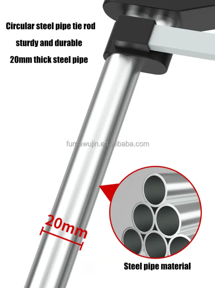 Aluminum Alloy Portable Folding Hand Trolley 75 KG Capacity Collapsible Travel/Moving/Camping/Trekking/Shopping Cart with Platform Structure Tools Usage