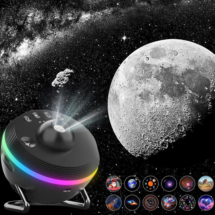 Galaxy Projector 13 in 1 Star Light Projector Starry Sleep Night Light with Dynamic Meteor For Your Bedroom And Tent Decor At Night Can Be Carried Everywhere And Perfect Gift For Your Loved Ones