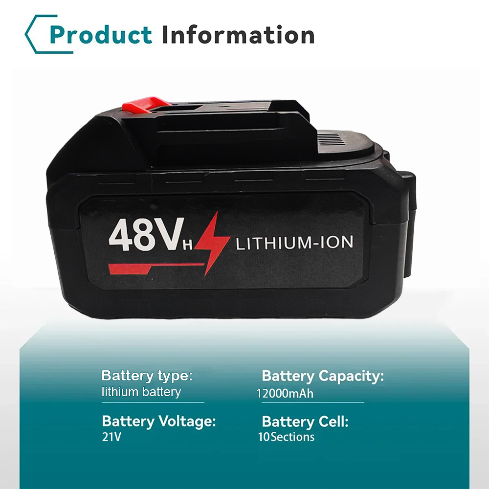 High Quality 48V Lithium Battery for Electric Tool Accessory Power Tool Battery Which You Can Take Anywhere With You Whether It's Camping, Trekking, Picnic, Outdoor Or Use It In Your Day To Day Life