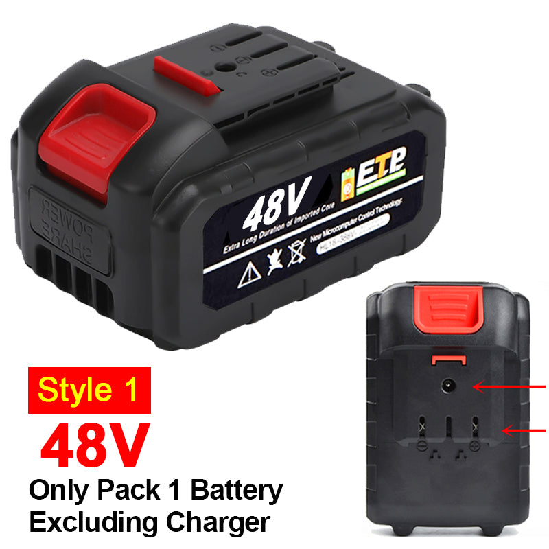 High Quality 48V Lithium Battery for Electric Tool Accessory Power Tool Battery Which You Can Take Anywhere With You Whether It's Camping, Trekking, Picnic, Outdoor Or Use It In Your Day To Day Life