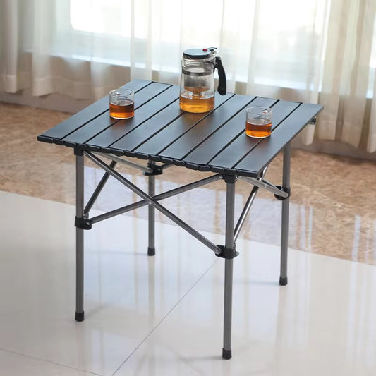 Super Portable Camping Table Outdoor indoor light carbon steel metal folding easy carry on trekking bagpack