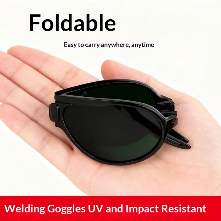 New Polarized Metal Folding Unisex Sunglasses For Driving Day and Night Photochromic Lens Portable and Easy-to-store UV - protection Sunglasses Perfect For Your Outdoor Adventures Such As Camping Picnic Trekking Rides Daily Wear And Many More