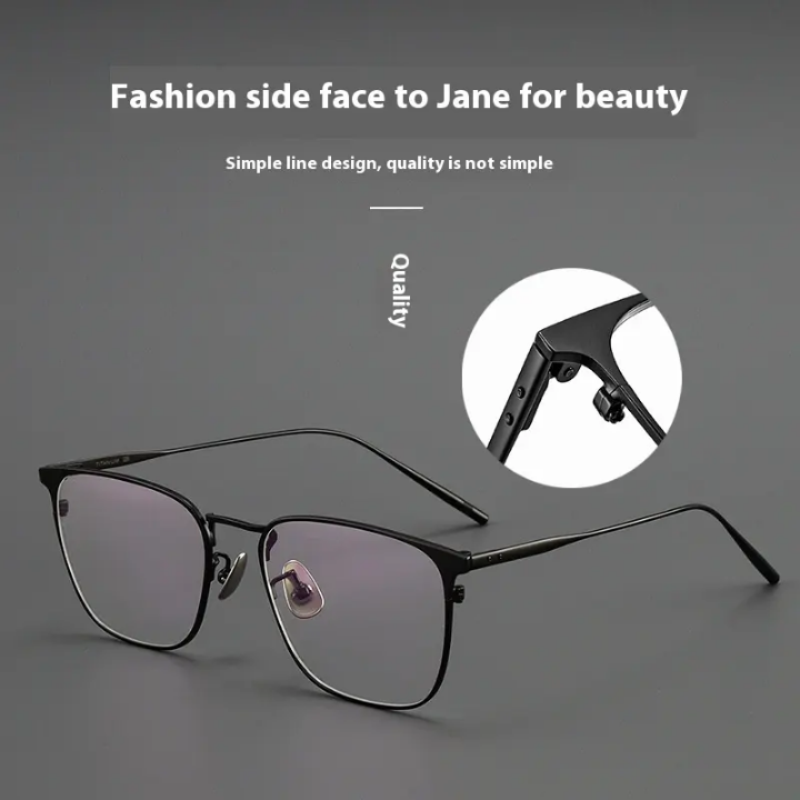 Blue Ray Cut Glass Full Rim Frame Fashion Metal Frame Photochromic Clear Lens Anti Blue Light Unisex Glasses Reading Gaming Outdoor Phones TV Anti Restrain Glasses