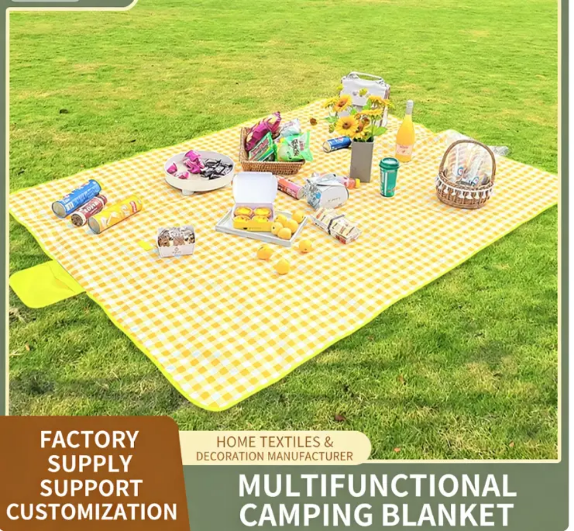 Picnic Mat Camping Hiking Outdoor Portable Waterproof Moisture Proof Picnic Mattress