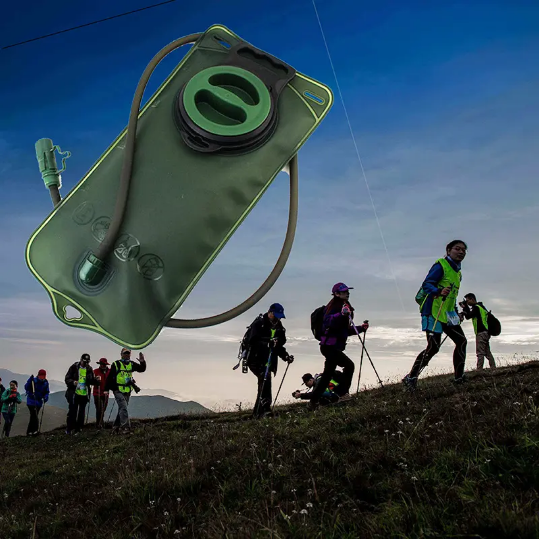 2 L Water Storage Hydration Bladder Backpack Water Bag for Hiking Outdoor Trekking Travel