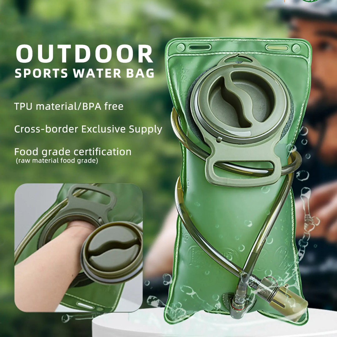 2 L Water Storage Hydration Bladder Backpack Water Bag for Hiking Outdoor Trekking Travel
