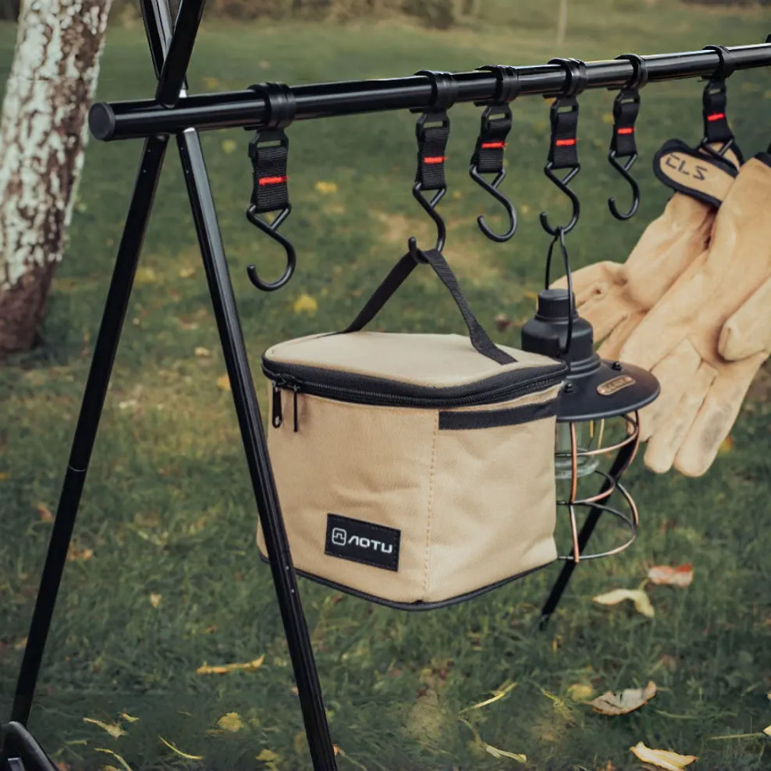 Fashionable Outdoor Spice Storage Bag Water Resistant Portable Cookware Oil And Seasoning Organizer