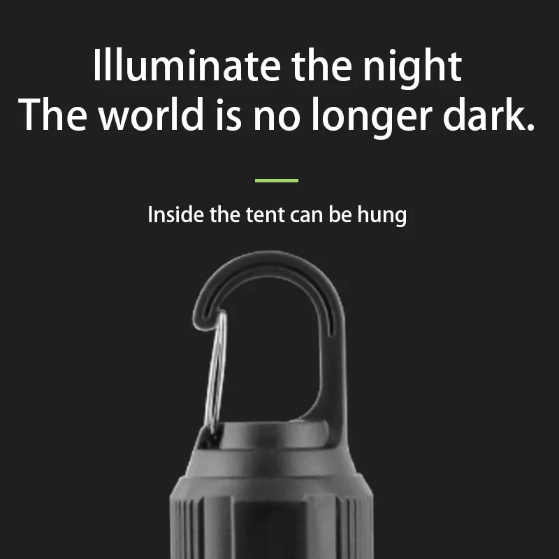 Solar Camping Light Remote Control USB Type-C Charging Tungsten Filament Atmosphere Rechargeable Hooked Lamp
