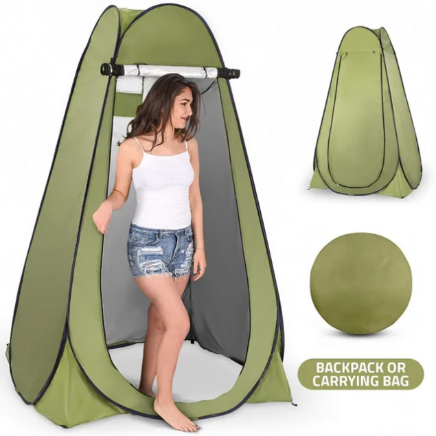 Toilet Tent Portable Pop Up Changing Shower Multi Purpose Washable Toilet Tent