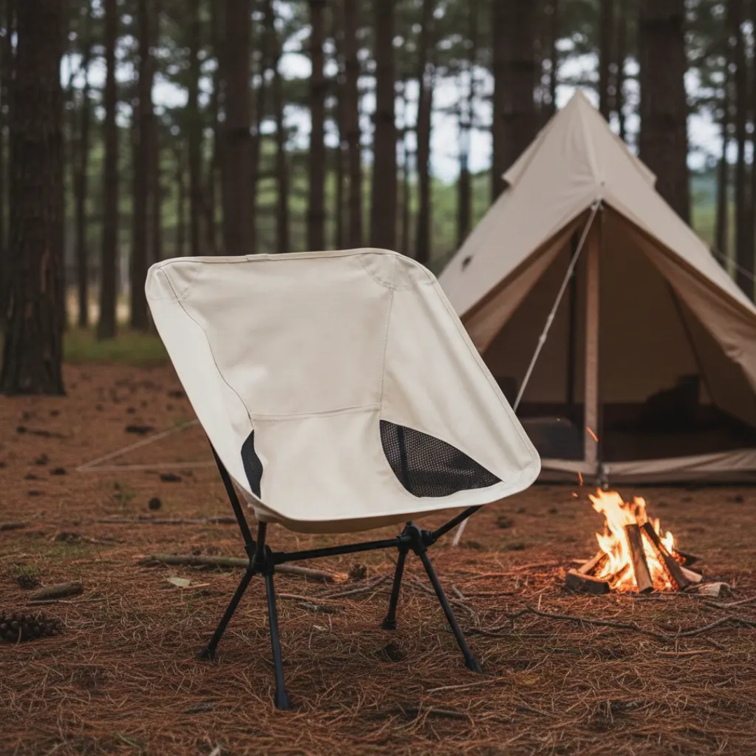 Camping Chair Portable Folding Light Weight Detachable Outdoor Chair Perfect For Camping Trekking And Picnic