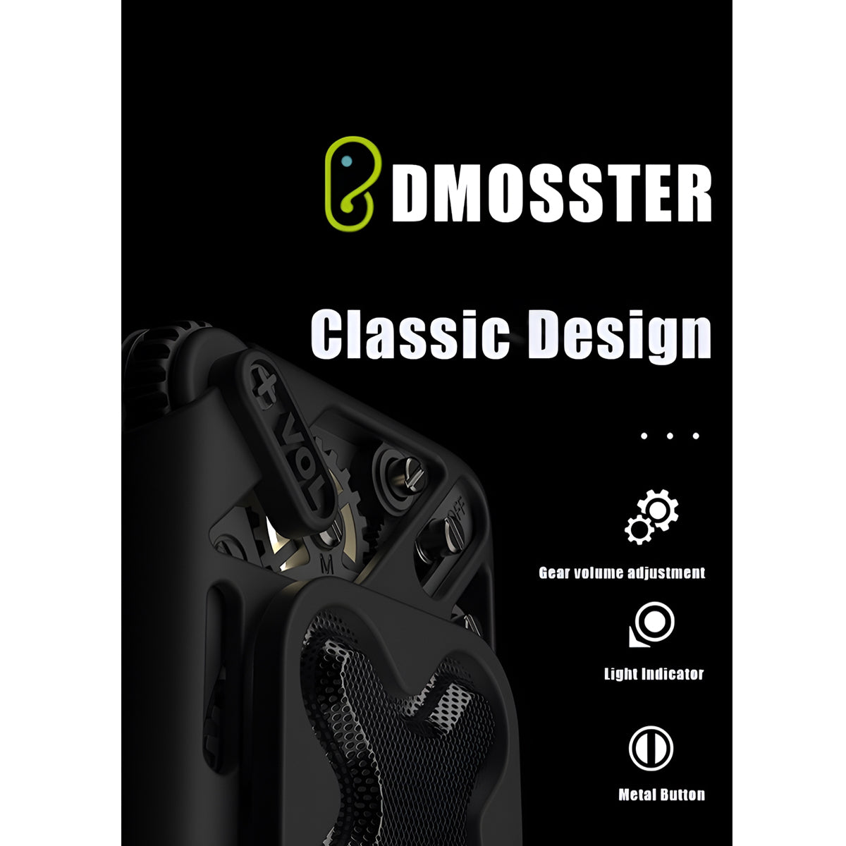 DMOOSTER D16 Mini Bluetooth Speaker:Portable, Powerful Sound,LED Indicator ,TF Card Support, Fast Recharge and Compact Design Perfect For Joyful Camping