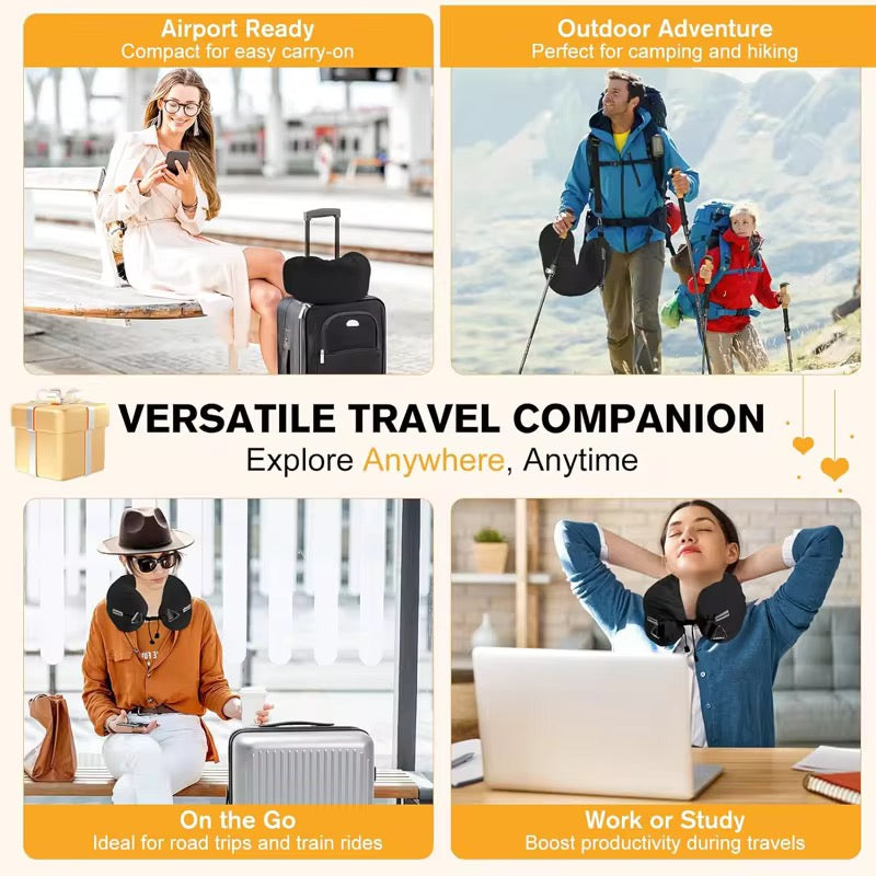 ✈️ Travel Hack Neck Pillow – सुटकेसमा ठाउँ छैन? | Stuffable Travel Pillow | Save 2-3 kg | Never Pay Extra Baggage | Ergonomic Neck Support