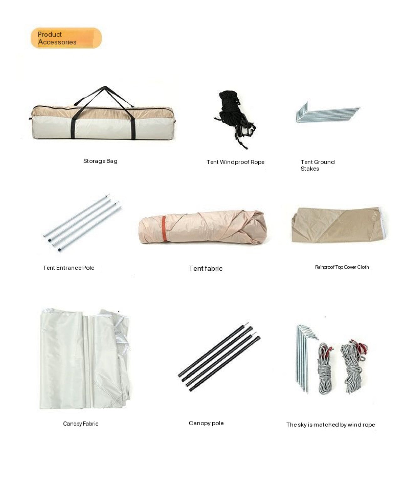 Automatic Tent 4-6 Person With Canopy Trekking Travel Hiking Best for Camping Full Waterproof With Mosquito Net Shelter & Party