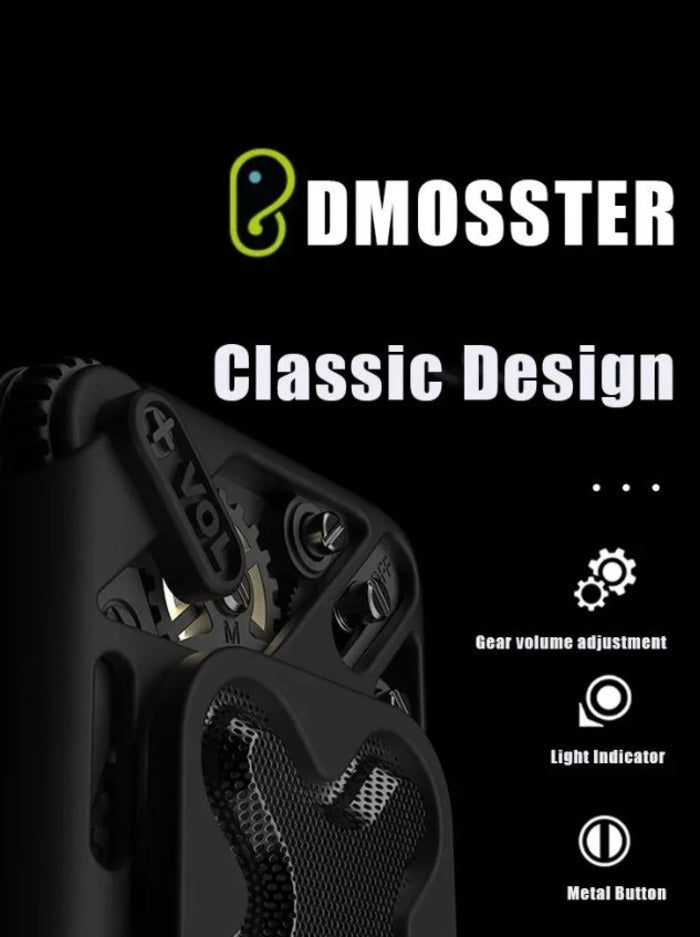 DMOOSTER D16 Mini Bluetooth Speaker:Portable, Powerful Sound,LED Indicator ,TF Card Support, Fast Recharge and Compact Design Perfect For Joyful Camping