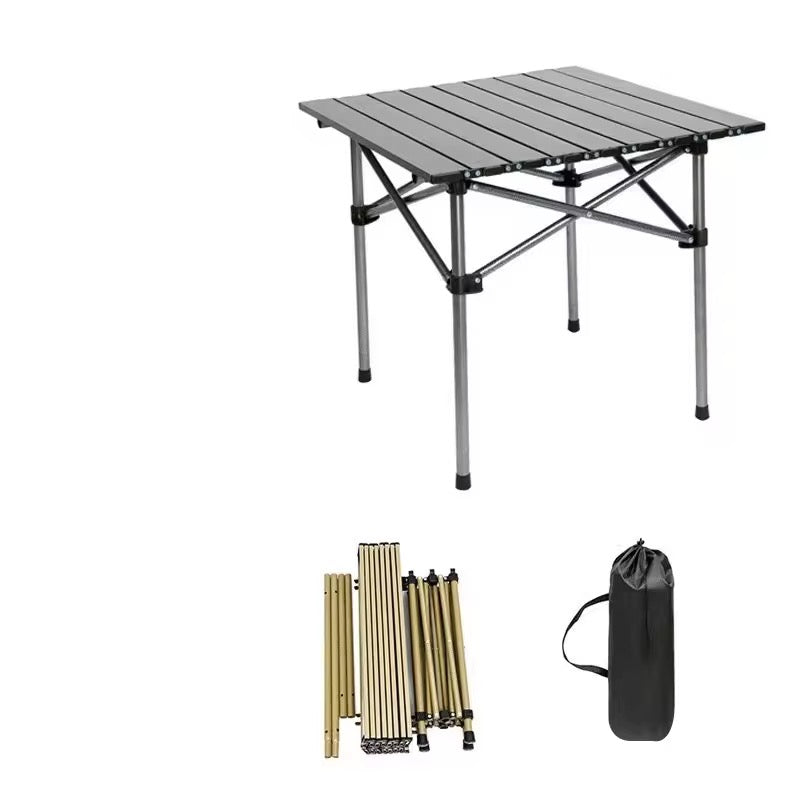 Super Portable Camping Table Outdoor indoor light carbon steel metal folding easy carry on trekking bagpack