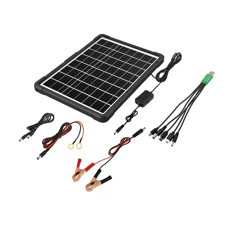 Portable Outdoor Solar Charger 25 Watt - Camping Trekking Travel Picnic power up Charge mobile Accessories Battrey