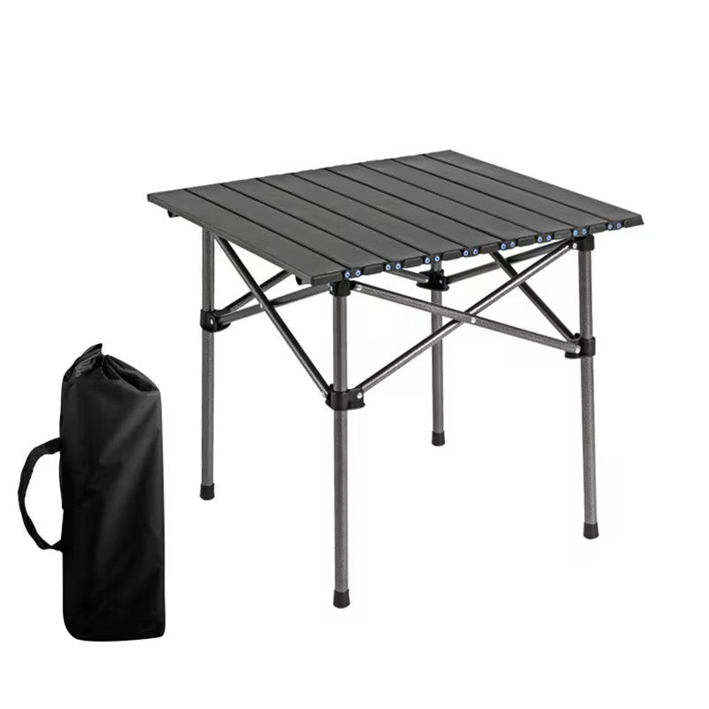 Super Portable Camping Table Outdoor indoor light carbon steel metal folding easy carry on trekking bagpack