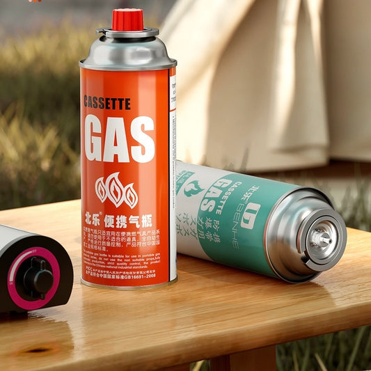 4 Pcs Camping Gas Portable Gas Butane Gas suitable for portable stove trekking picnic use anywhere 220G X 4