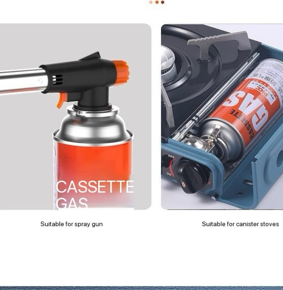 4 Pcs Camping Gas Portable Gas Butane Gas suitable for portable stove trekking picnic use anywhere 220G X 4