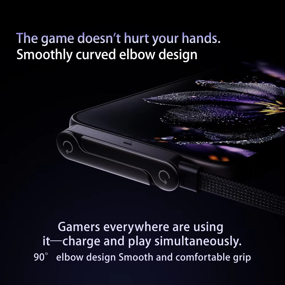 Game Stand Data Cable 240W | 2-in-1 Fast Charging Type-C with Mobile Stand