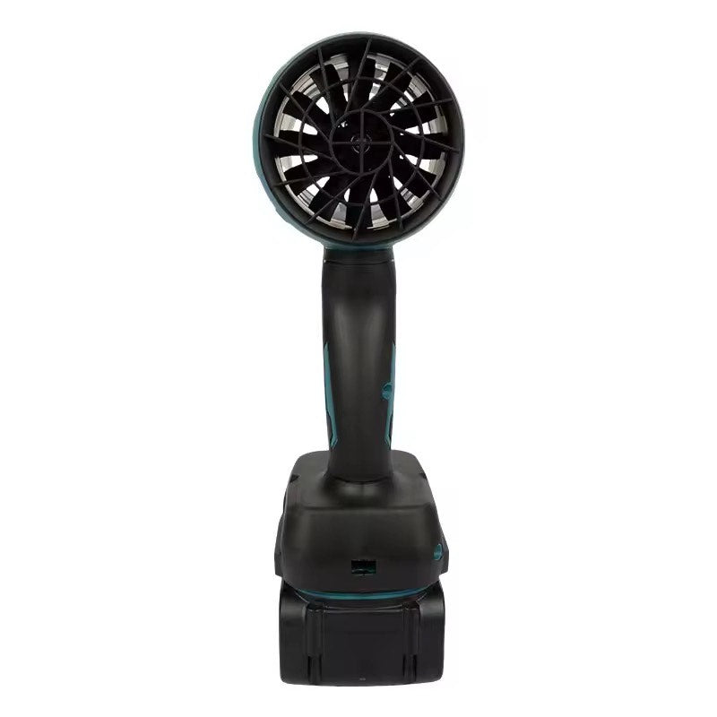 Portable Dust Cleaner,Seese Cordless Leaf Blower Handheld Air Blower Jet Fan Turbo Mini Compressed Electric High Pressure Blower Perfect For OutDoor And Camping Comes Along with 48v chargeable Battery