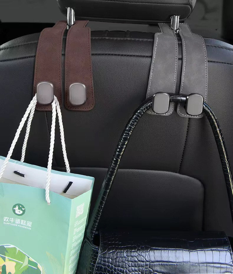 Universal Car Seat Back Hook Backrest Hanger Multifunctional Portable Car Seat Hooks For Handbag Purse Bags Storage Auto Interior Car Accessories