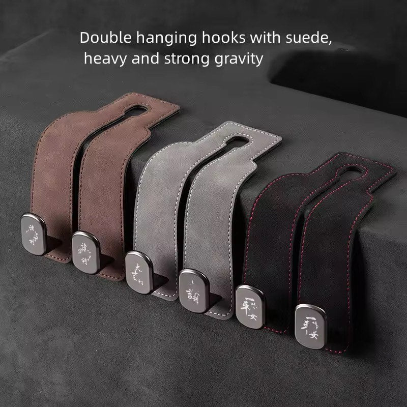 Universal Car Seat Back Hook Backrest Hanger Multifunctional Portable Car Seat Hooks For Handbag Purse Bags Storage Auto Interior Car Accessories