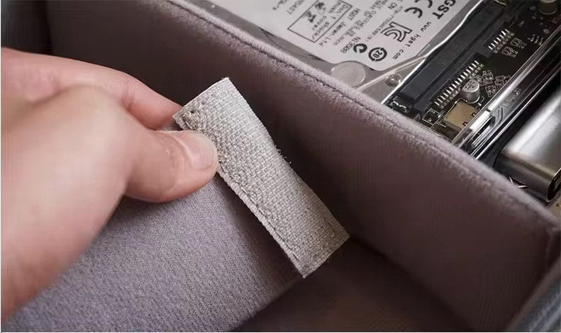 Portable Waterproof Multi-Layer Travel Digitable Gadget ,Electronic Cables ,Digital Gear ,Camera, Makeup Products ,Vital Medical Instruments and Medicines Storage Bag for Outdoor and Travel Organizer Bag