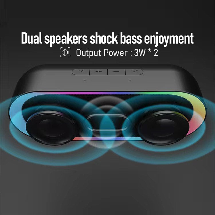 New Rixing NR-8877W RGB Bluetooth Speaker – 30W Portable Sound System with Dual Wireless Microphones