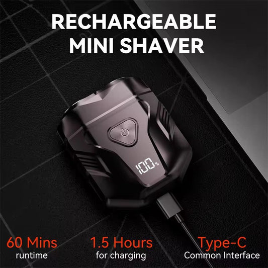 ENCHEN Mini X Electric Shaver Men Twin Magnetic Cutter Blade Convenient Travel Car Use USB Powered Rechargeable Beard Shaving